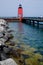 Charlevoix South Pier Lighthouse, Michigan