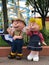 Charlie Brown and Sally Characters at Carowinds, Charlotte, NC