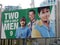 Charlie Sheen Two and a half men billboard