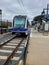 A Charlotte CATS LYNX Blue Line Light Rail Train at UNC Charlotte Main Station