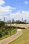 Charlotte Skyline from Midtown Park