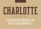 Charlotte vector condensed retro typeface, uppercase letters and