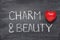 Charm and beauty heart