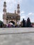 Charminar Hyderabad monument and mosque. The Charminar monument and mosque located in Hyderabad, Telangana. Charminar architecture