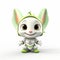 Charming Bunnycore Toy: A Lively And Energetic 3d Rendering