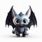 Charming Cartoon Bat Creature In 8k 3d Style