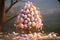 Charming Easter egg tree adorned with