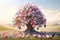 Charming Easter egg tree adorned with