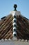 Charming Frigiliana pueblo Spain.  Close-up view of rooftops