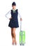 Charming Girl Stewardess