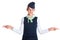 Charming Girl Stewardess