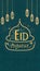 Charming hand drawn illustration Eid Mubarak captures the joyous occasion