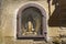 The charming Laguardia Chapel, a hidden gem with a dusty glass door
