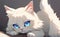 Charming Little Cat, detailed face, sharp eyes
