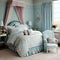 Charming master bedroom decoration in shabby chic style