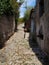 Charming narrow passages in small towns in the Balkans