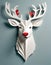 Charming Paper Reindeer, Generative AI
