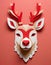 Charming Paper Reindeer, Generative AI