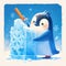 Charming Penguin\\\'s Snowy Adventure