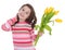 Charming schoolgirl pereds bouquet