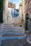 Charming Stepped Alley on the Island of Naxos