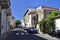 Charming street in the old town of Orosei, Sardinia, Italy