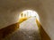 Charming streets of old town Obidos in Portugal, artistic picture