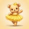 Charming teddy dance clip