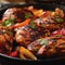 Charred and Juicy - Grilled Chicken and Peppers