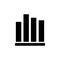 Chart graph diagram bar histograms icon. Simple business performance icons for ui and ux, website or mobile application