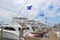 Charter boats In Pirates Cove near Manteo, North Carolina