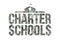 Charter School with Crumpled Dollars, Education and Government Waste of Money Concept