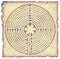 Chartres Labyrinth Parchment
