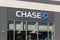 Chase Bank retail location. Chase is the consumer and commercial banking business of JPMorgan Chase