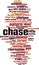 Chase word cloud