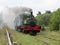 Chasewater Railway, Staffordshire , England, All aboard first train of the day