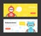 Chat Bot, Robotechnics Landing Page Templates Set, Cute Friendly Android Robots, Artificial Intelligence, Robotic