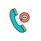 Chat bubble handle handset phone phone call speech bubble telephone icon
