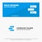 Chat, Bubbles, Comments, Conversations, Talks SOlid Icon Website Banner and Business Logo Template