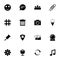 Chat icon - Expand to any size - Change to any colour. Perfect Flat Vector Contains such Icons as pin, clip, photo, camera, webcam