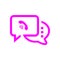 Chat icon, sms icon, chat, bubble, comments icon, communication, talk icon, call, group sms, speech bubbles Icon