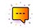 Chat icon. Speech bubble sign. Vector