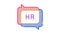 chat message hr Icon Animation