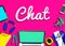 Chat Online Communication Technology Social Networking Concept