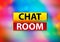 Chat Room Abstract Colorful Background Bokeh Design Illustration