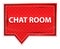 Chat Room misty rose pink banner button