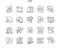 Chat Well-crafted Pixel Perfect Vector Thin Line Icons 30 2x Grid for Web Graphics and Apps.