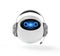 Chatbot or assistant robot chat with headphone