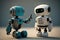 chatbot robot, teaching another chatbot how to be more human
