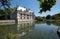 Chateau Azay Le Rideau in the Loire Valley, France, built on an island in the Indre river.